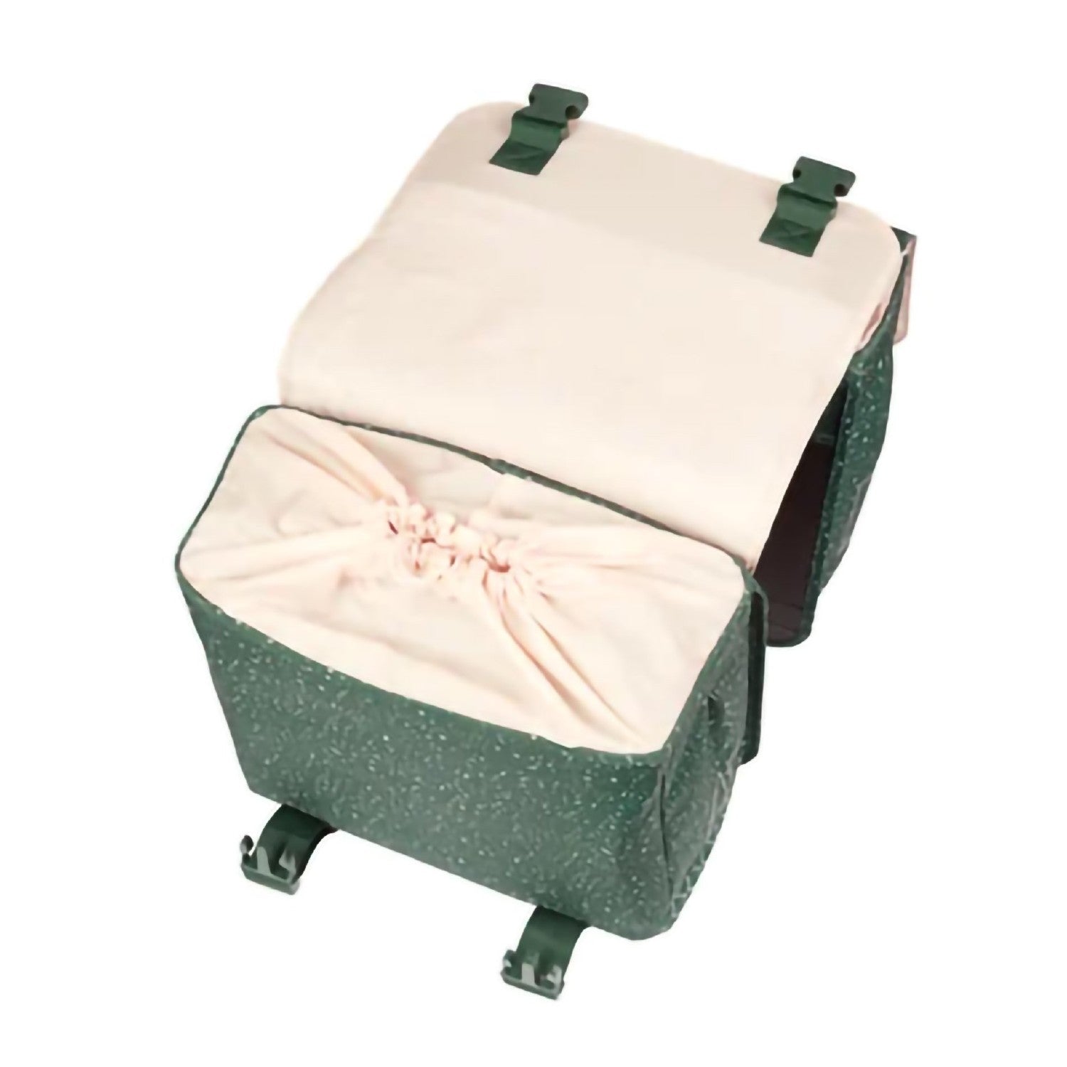 Basil Flair Double Bicycle Bag 35L - Green