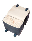 Basil Flair Double Bicycle Bag MIK 35L - Navy