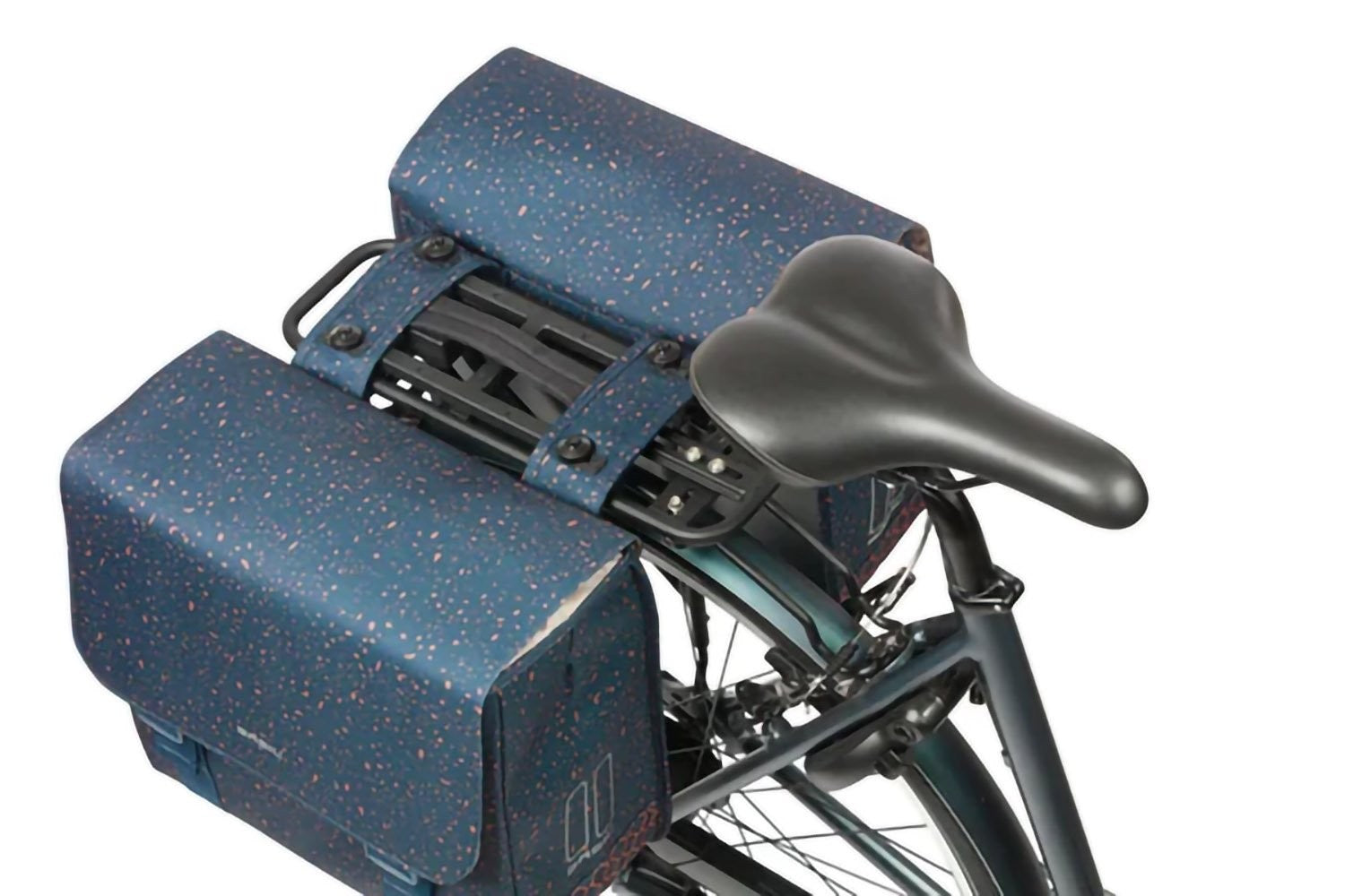 Basil Flair Double Bicycle Bag MIK 35L - Navy