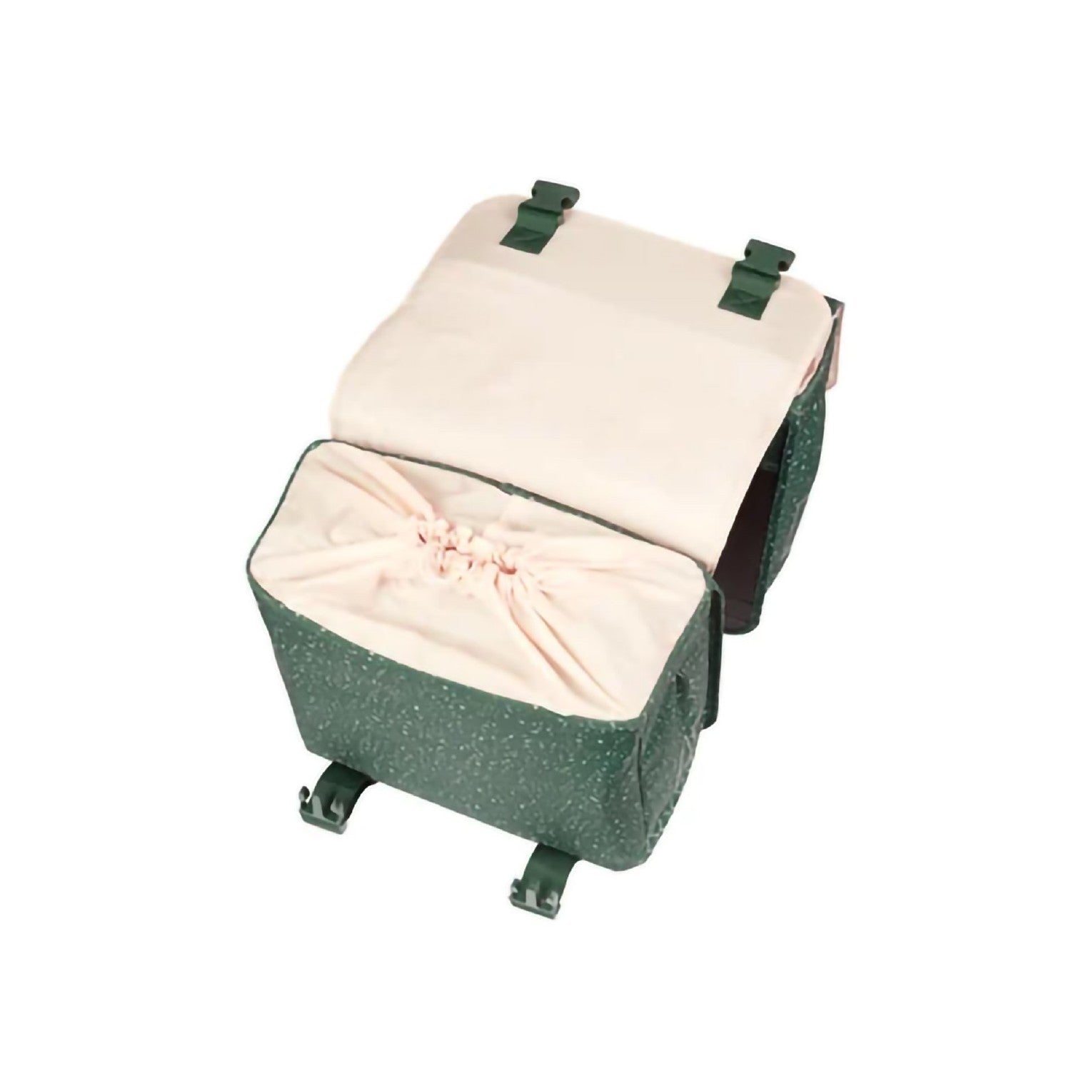 Basil Flair Double Bicycle Bag MIK 35L - Green