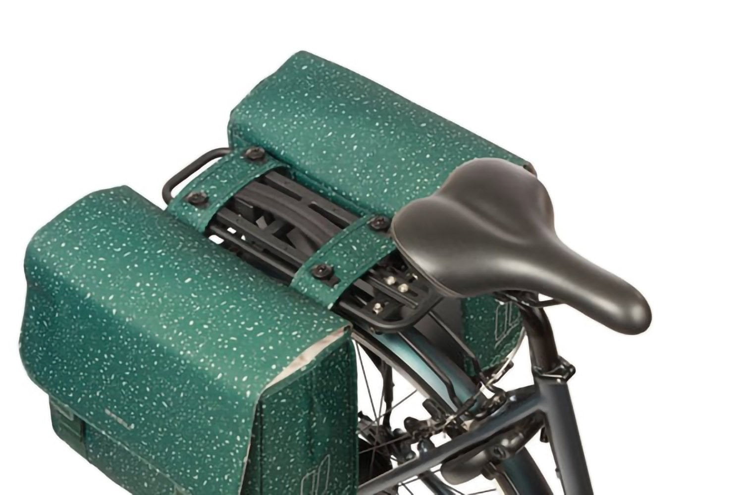 Basil Flair Double Bicycle Bag MIK 35L - Green