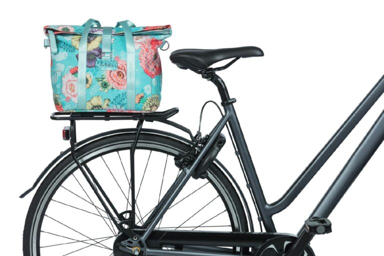 Basil Bloom Bicycle Handbag Mik-KF-Hook 8L - Blue