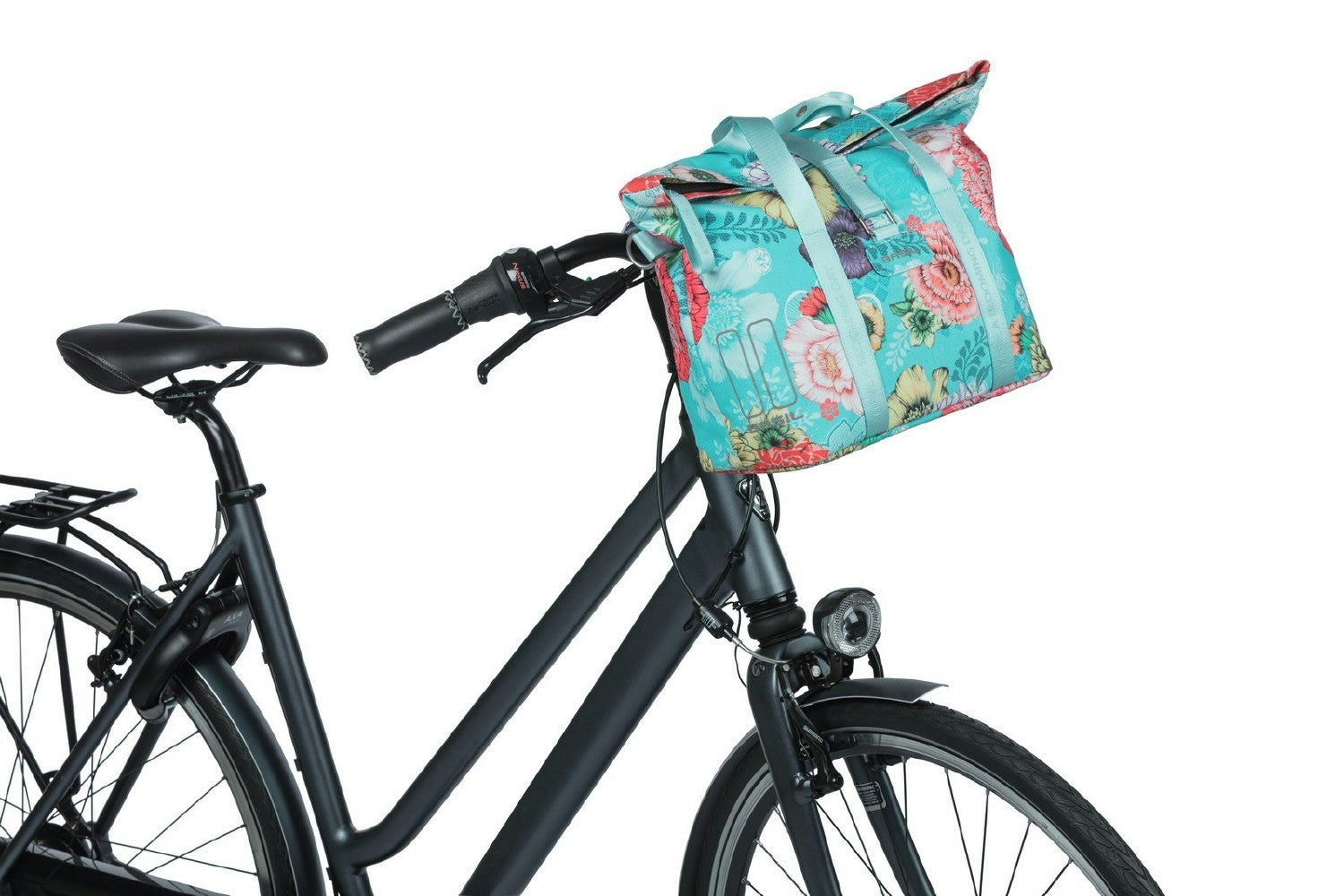 Basil Bloom Bicycle Handbag KF-Hook 8-11L - Blue