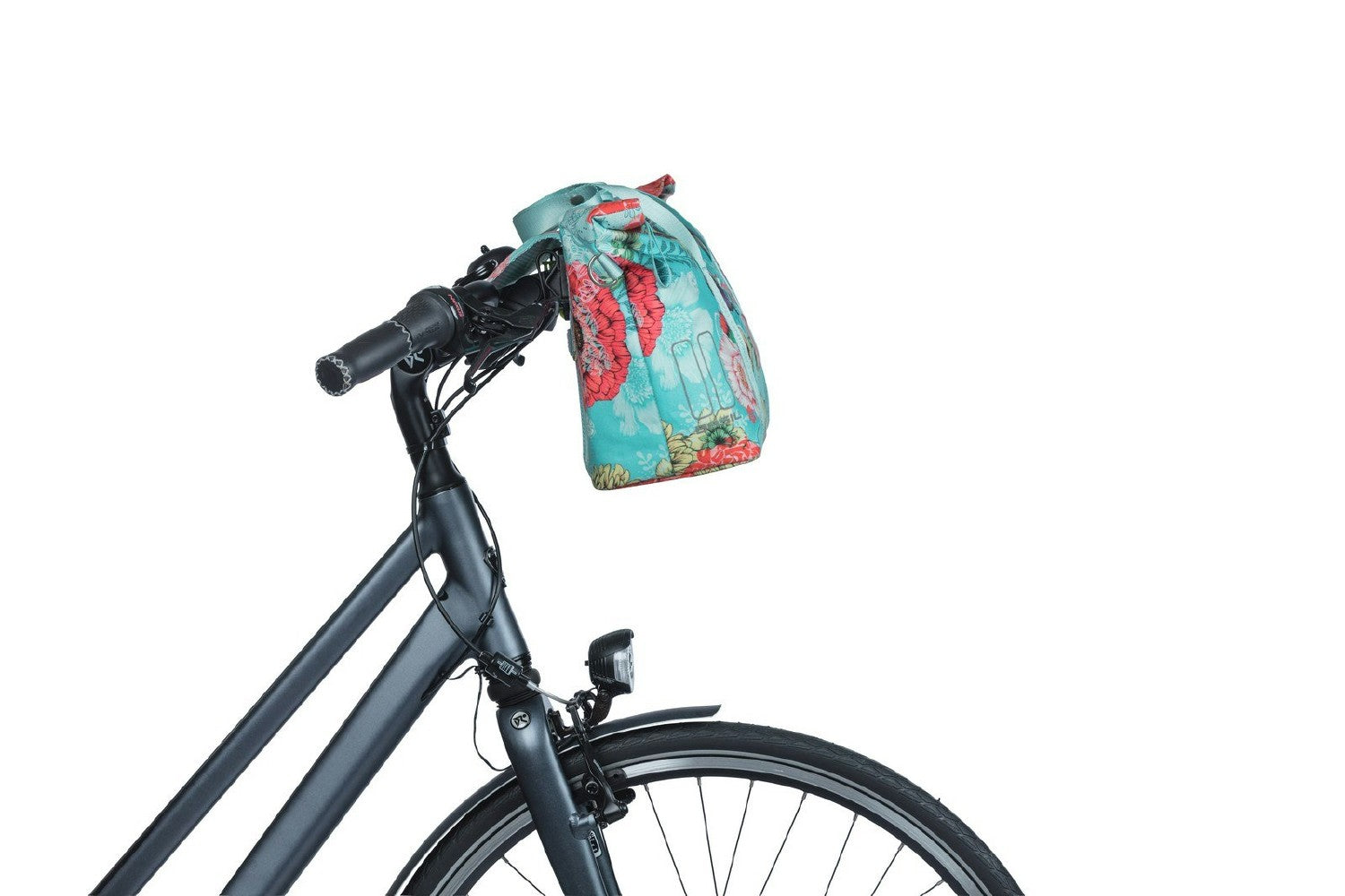 Basil Bloom Bicycle Handbag KF-Hook 8-11L - Blue