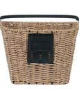 Basil Bremen Front Basket Rattan Seagrass - Brown