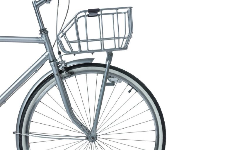Basil Portland Front Basket Mik 25L - Chrome