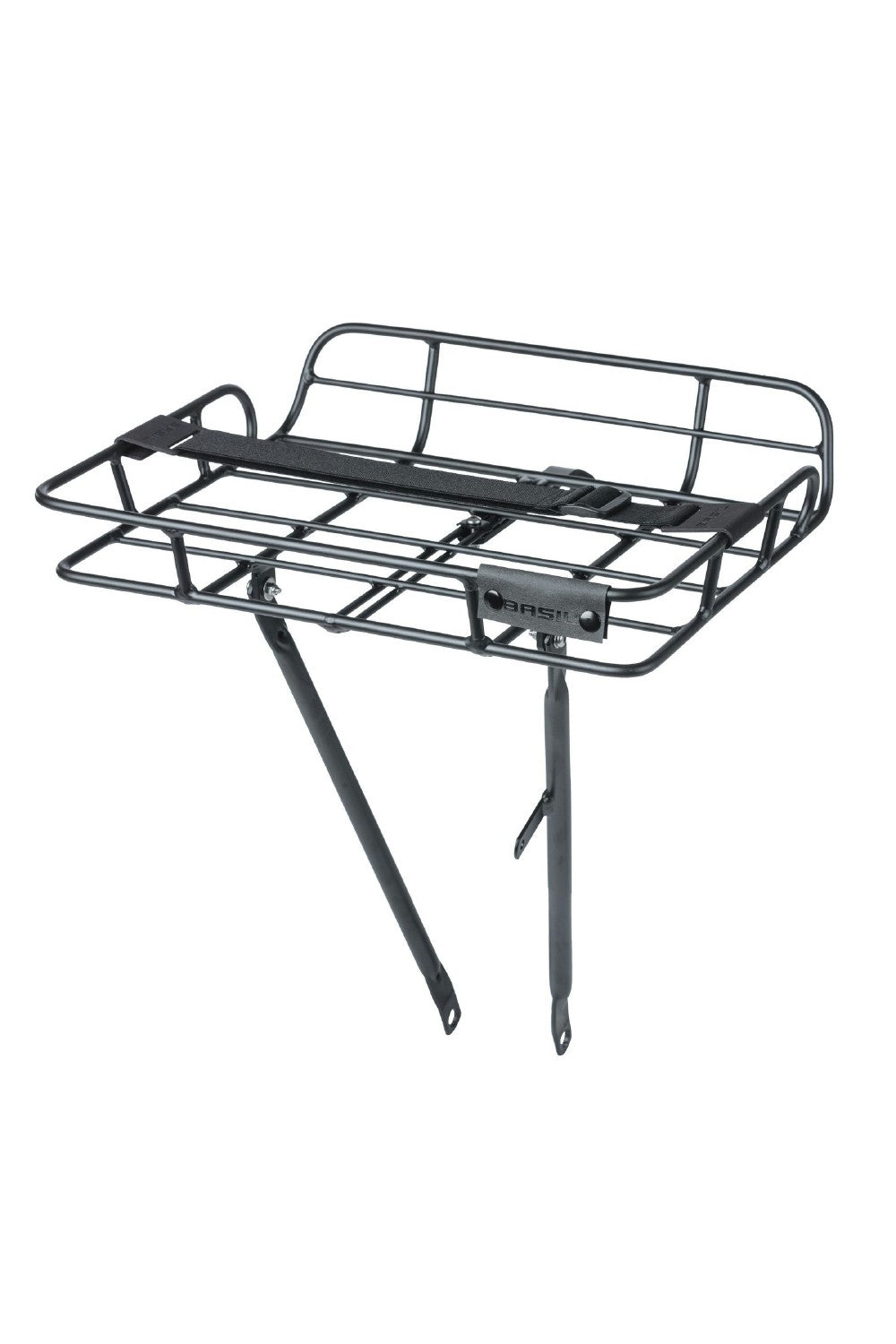 Basil Portland Front Carrier - Matt Black