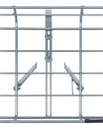 Basil Portland Front Carrier Suit Ø12/13MM Axles - Silver