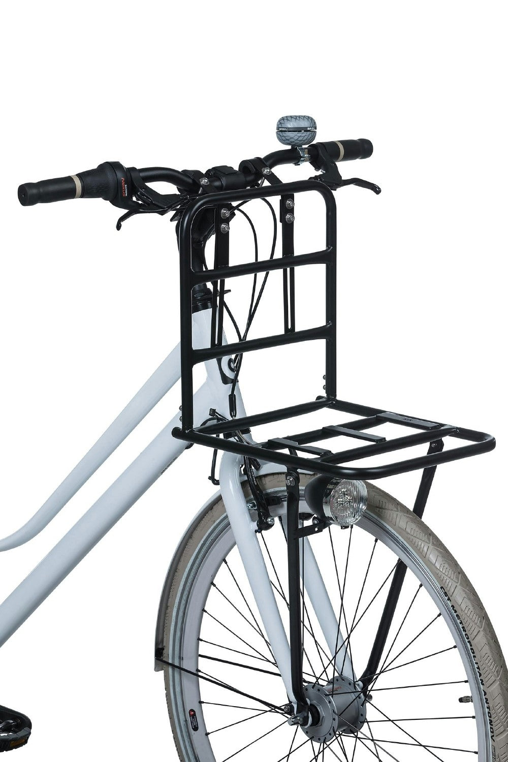 Basil Front Carrier Uni - Black