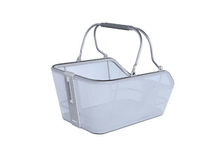 Basil Cento Tech Fiber Basket Nordlicht Mik - Blue Silver