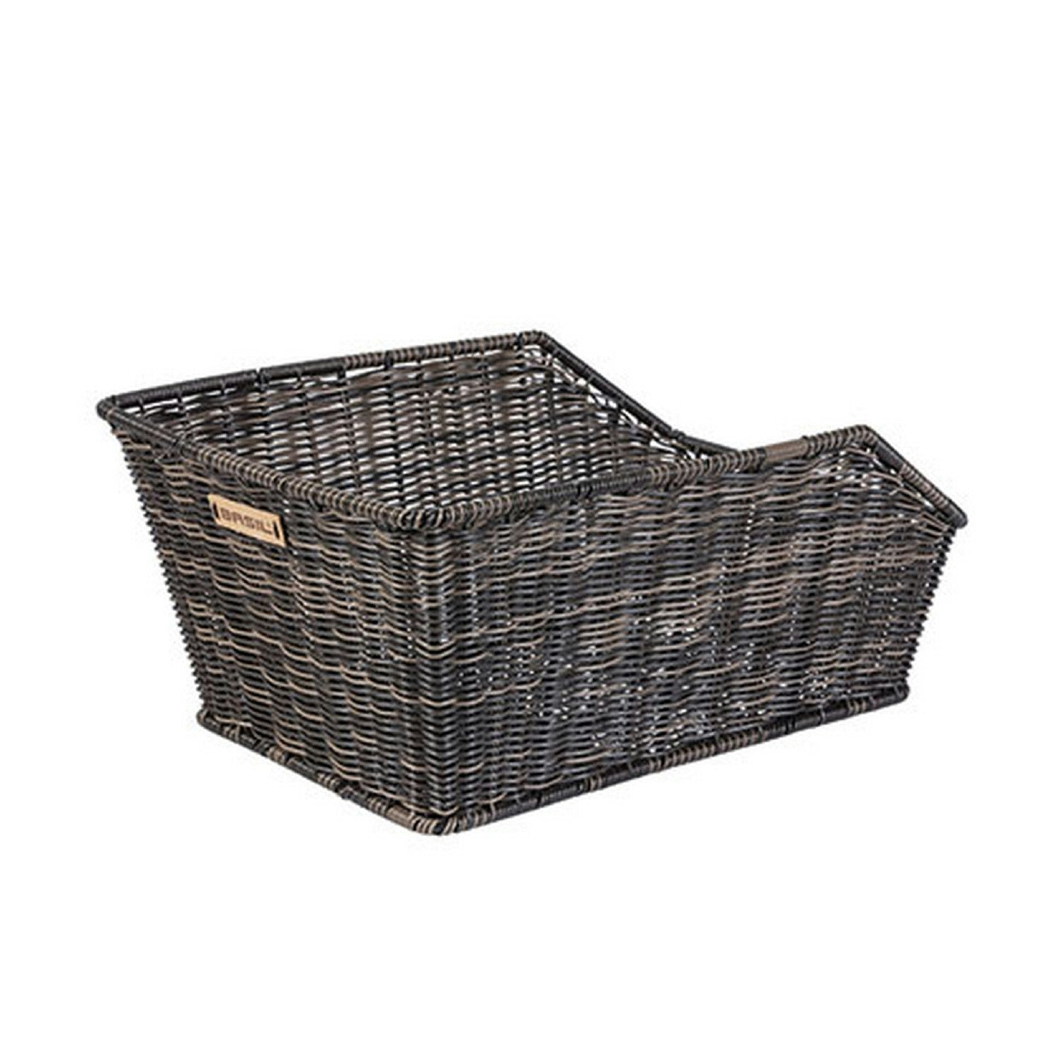 Basil Cento Rattan Look Rear Basket WSL - Brown