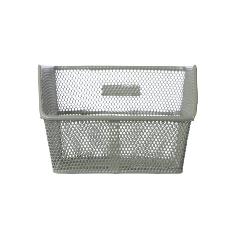 Basil Cento Rear Bicycle Basket Fixed - Olive Green