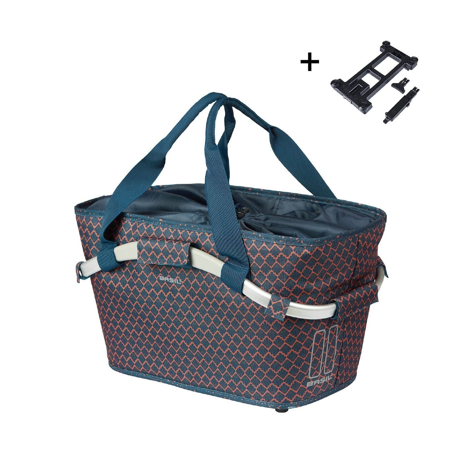 Basil Flair Carry All Rear Basket MIK 22L - Navy