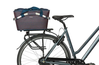 Basil Flair Carry All Rear Basket MIK 22L - Navy