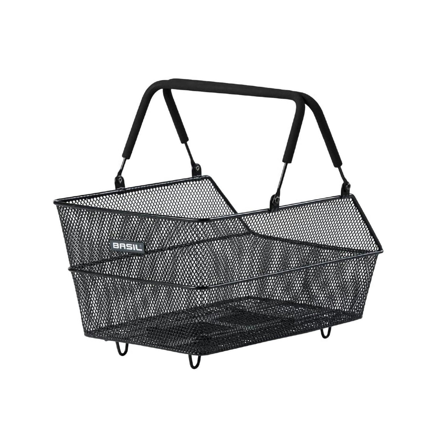 Basil Cento Rear Basket MIK 2.0 - Black