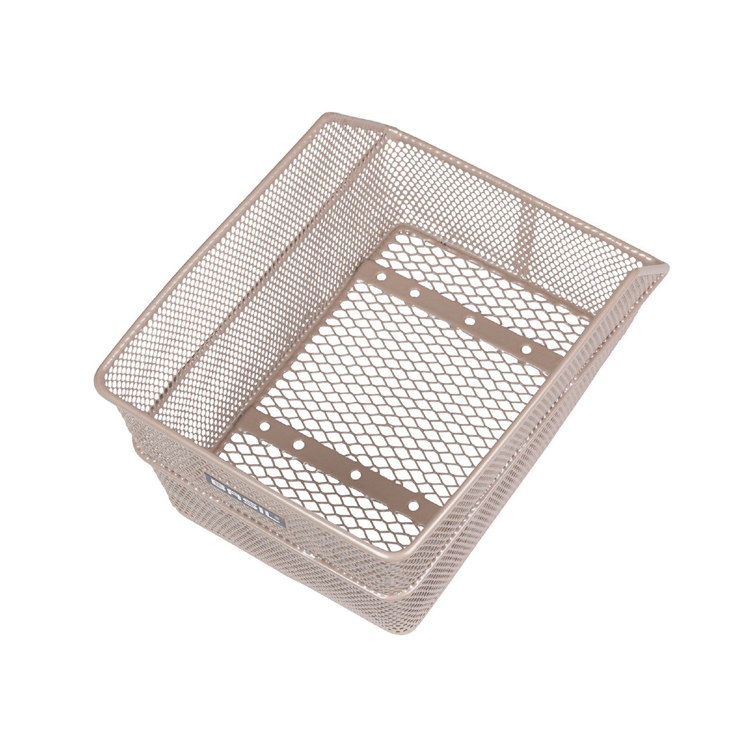 Basil Cento S Rear Basket - Nude Metallic