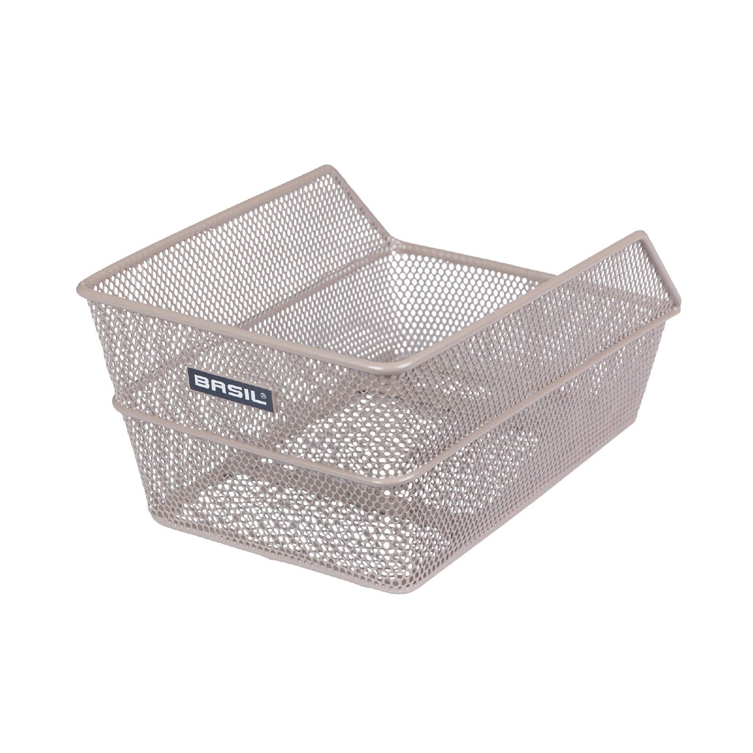 Basil Cento S Rear Basket - Nude Metallic