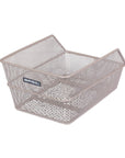 Basil Cento S Rear Basket - Nude Metallic