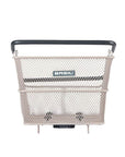 Basil Cento Mik 2.0 Rear Bicycle Basket - Nude Metallic