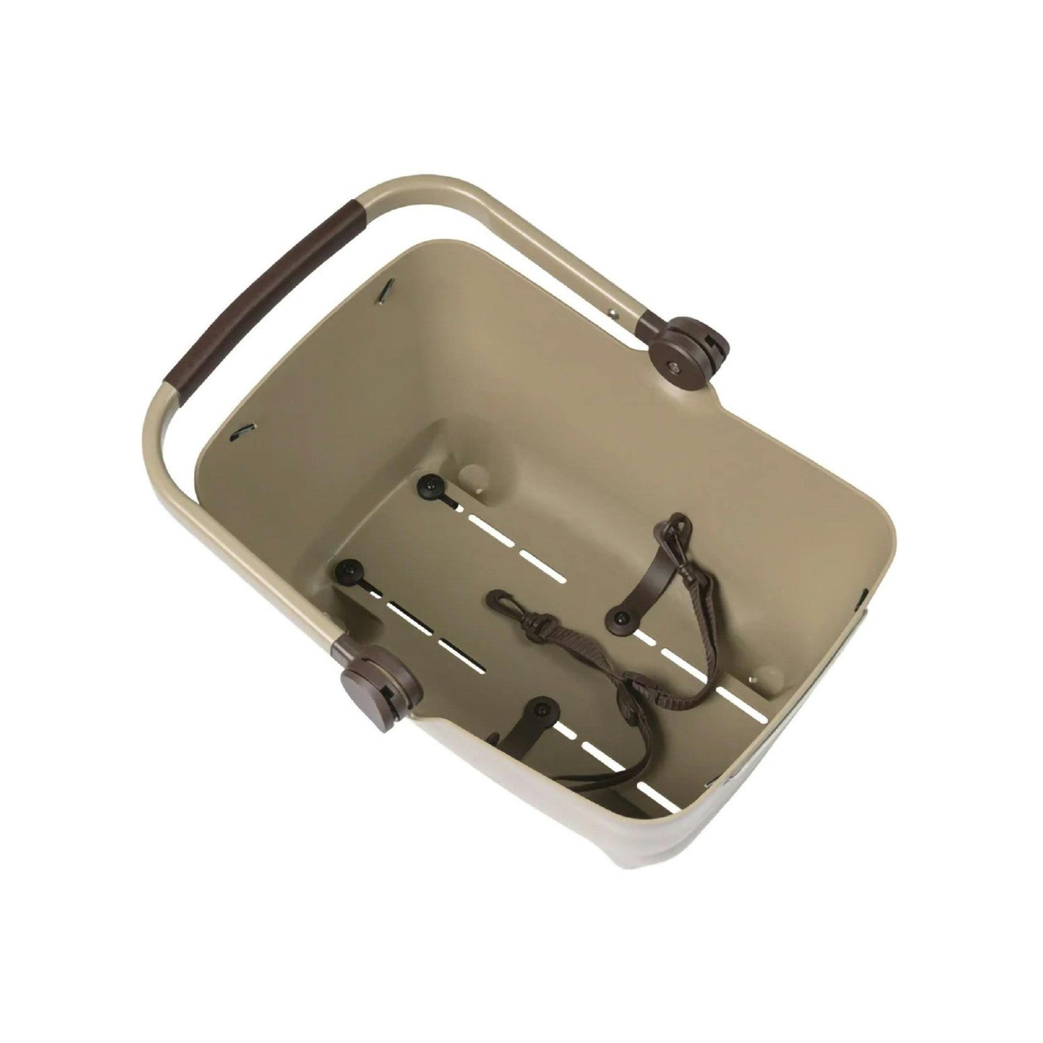 Basil Buddy Dog Bicycle Basket MIK 2.0 - Biscotti Brown