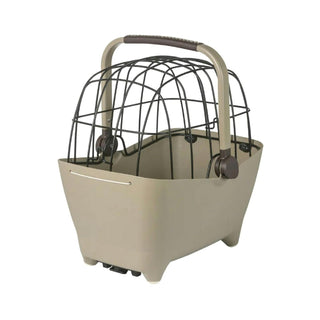 Basil Buddy Dog Bicycle Basket MIK 2.0 - Biscotti Brown