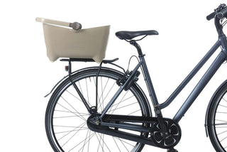 Basil Buddy Dog Bicycle Basket MIK 2.0 - Biscotti Brown