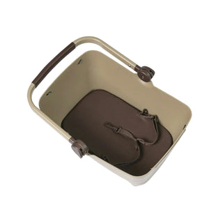 Basil Buddy Dog Bicycle Basket MIK 2.0 - Biscotti Brown