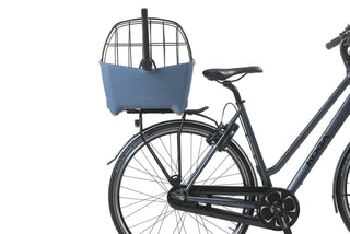 Basil Buddy Dog Bicycle Basket MIK 2.0 - Faded Denim