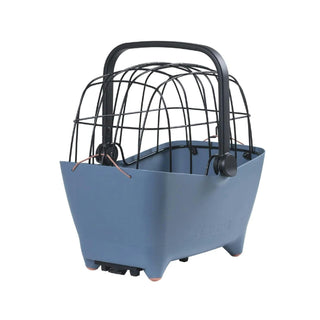 Basil Buddy Dog Bicycle Basket MIK 2.0 - Faded Denim