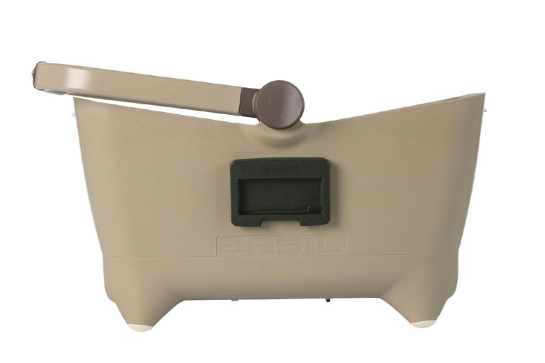 Basil Buddy Dog Bicycle Front Basket KF 32L - Biscotti Brown
