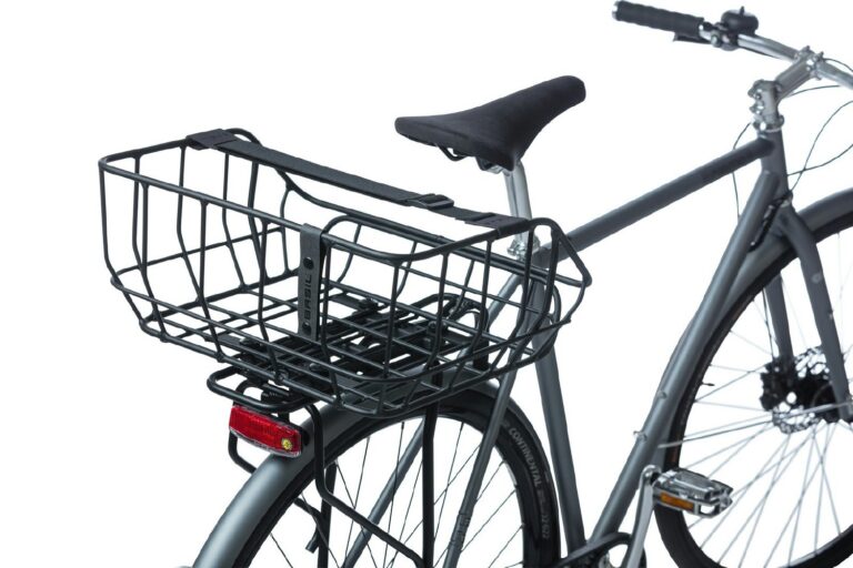 Basil Portland Rear Basket Mik 25L - Black