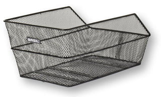 Basil Cento School Rear Basket - Black