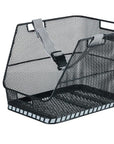 Basil Schoolbag Rear Basket With Belt Fix Mount - Black