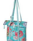 Basil Bloom Field Bicycle Shopper Bag 15-20L - Sky Blue