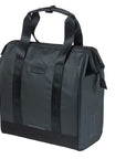 Basil Grand Tarpaulin Bicycle Shopper Bag 23L - Black