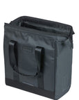 Basil Grand Tarpaulin Bicycle Shopper Bag 23L - Black
