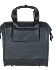 Basil Grand Tarpaulin Bicycle Shopper Bag 23L - Black