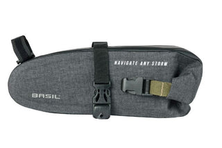 Basil Navigator Storm Saddle Bag Medium 1.5L -  Black