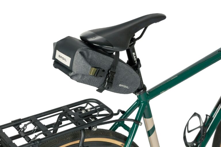 Basil Navigator Storm Saddle Bag Medium 1.5L -  Black