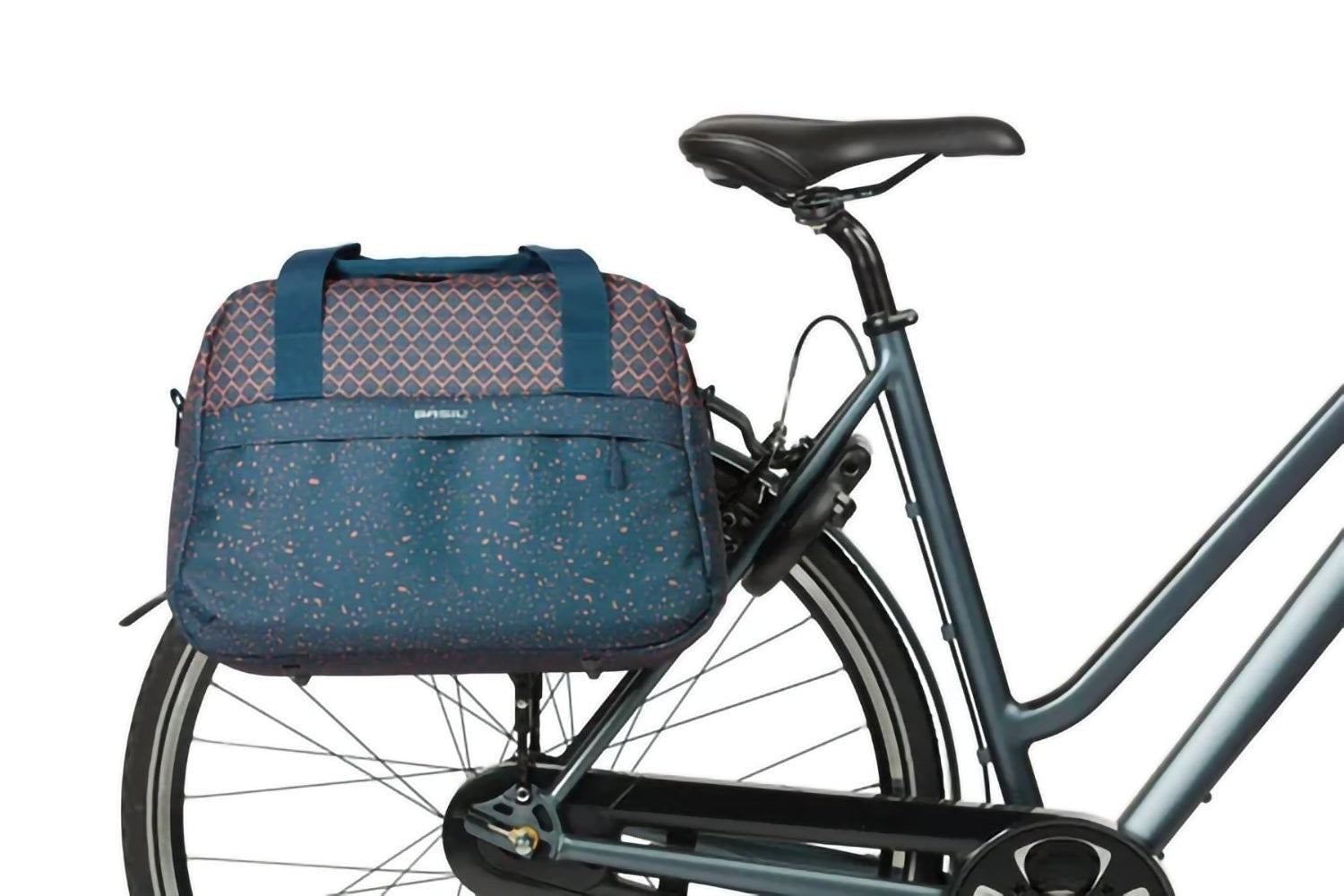 Basil Flair Carry All Bicycle Bag 18L - Navy