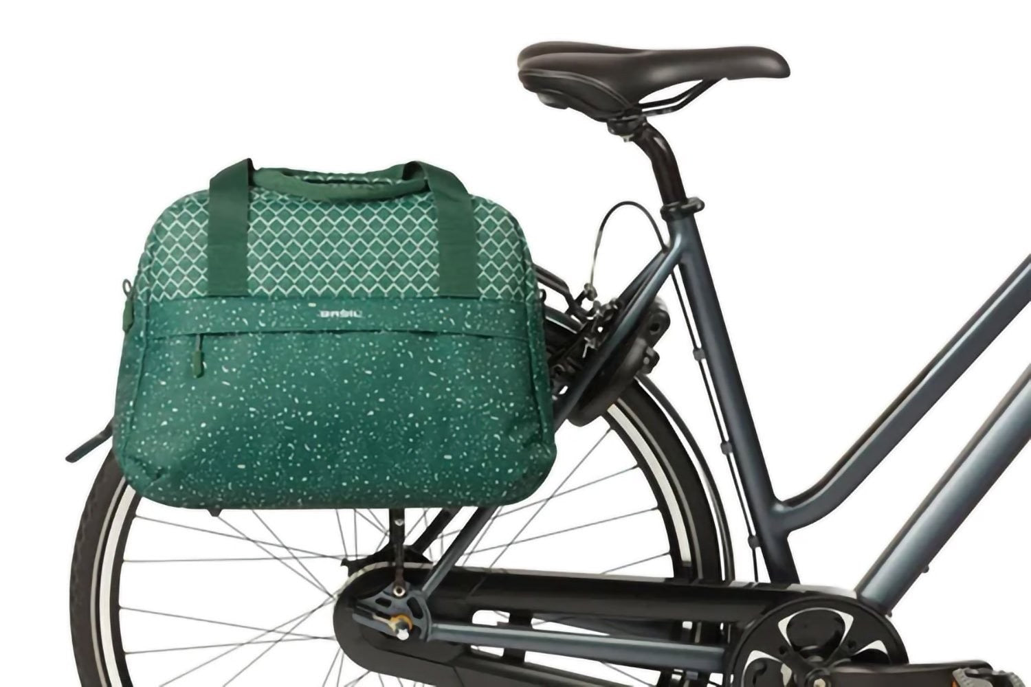 Basil Flair Carry All Bicycle Bag 18L - Green