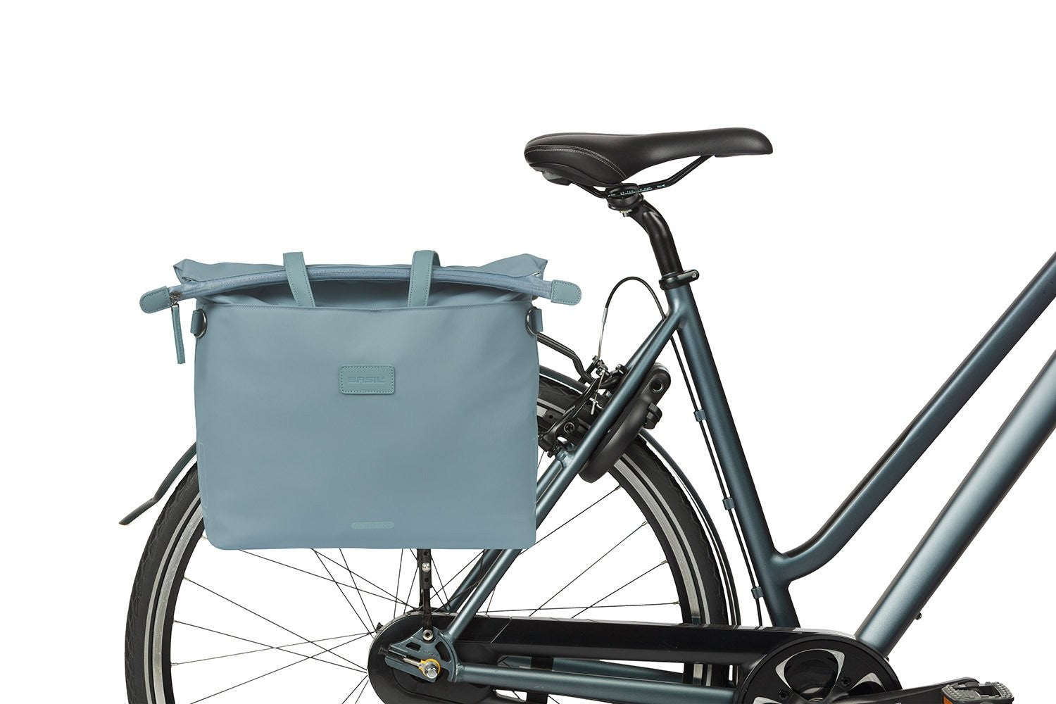 Basil Manhattan Commuter Bicycle Laptop Bag 12L - Graphite Blue