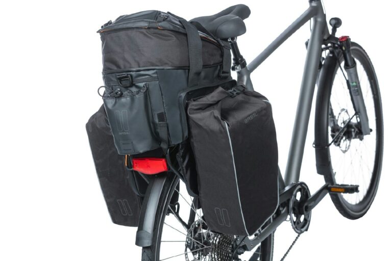 Basil Miles Tarpaulin Trunkbag XL Pro 9-36L - Black