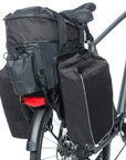 Basil Miles Tarpaulin Trunkbag XL Pro 9-36L - Black