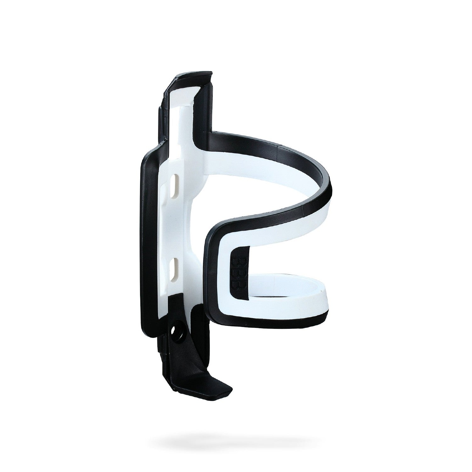 BBB Cycling BBC-40 Dual Attack Side Bottle Cage - White