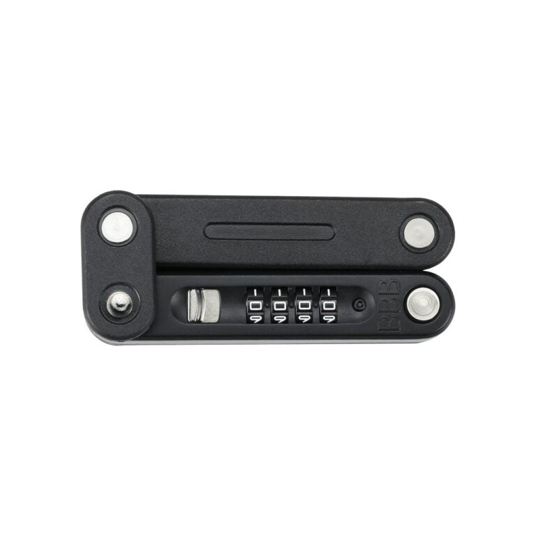 BBB Cycling BBL-72 Codefold Combination Folding Lock - Black