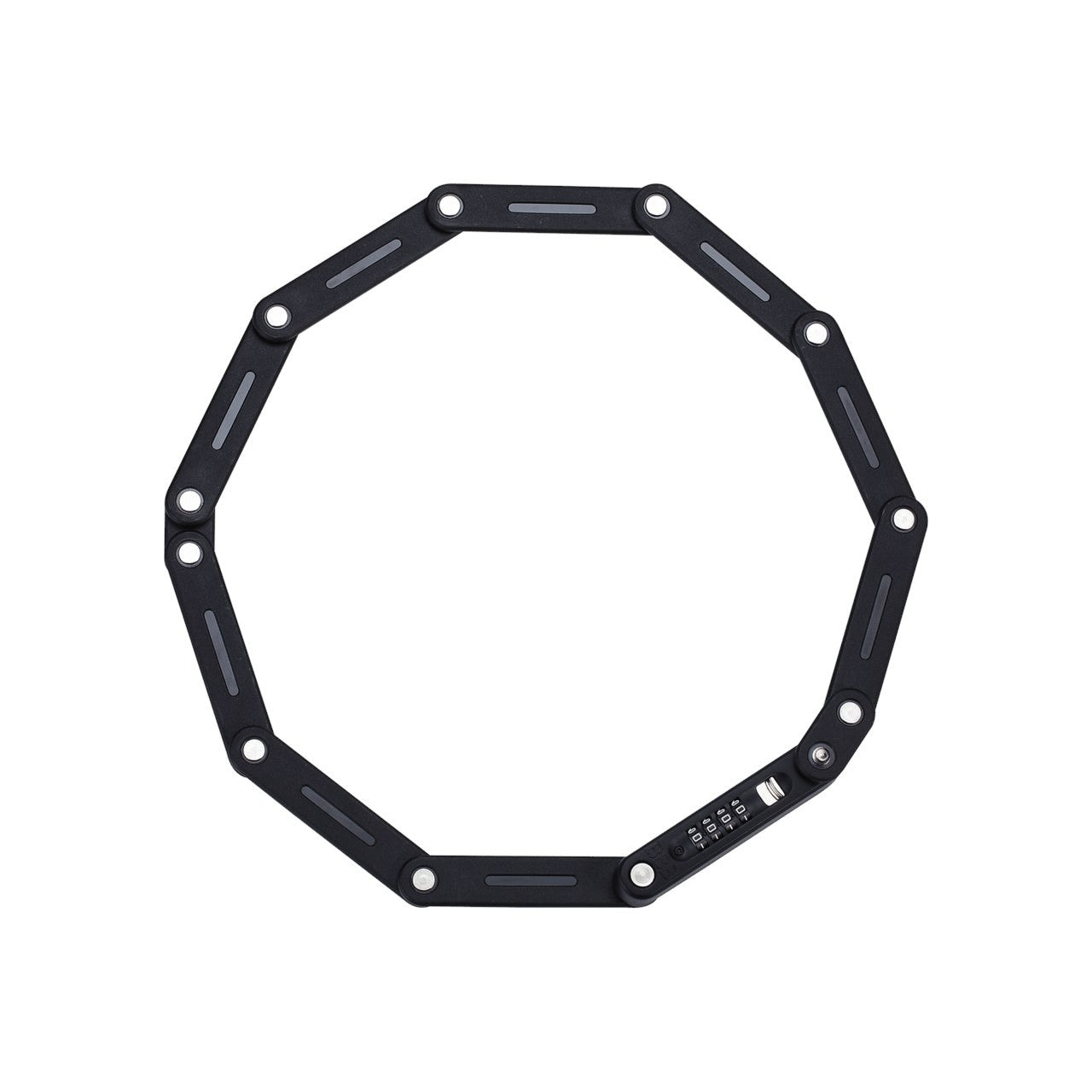 BBB Cycling BBL-72 Codefold Combination Folding Lock - Black
