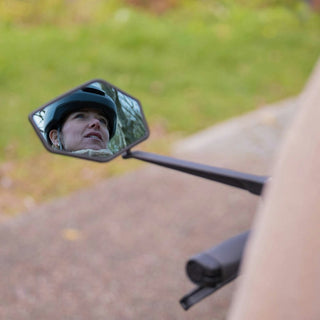 BBB Cycling BBM-02-L E-View Clamp Mount Left Mirror - Black