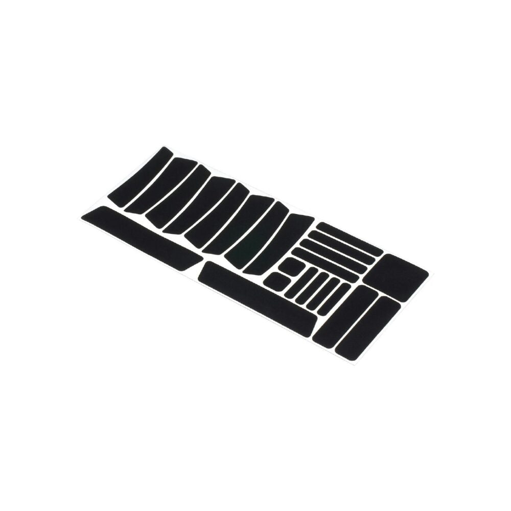 BBB Cycling BBP-71 Reflection Sticker Set Multivis 3M Reflect - Black