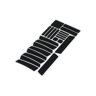 BBB Cycling BBP-71 Reflection Sticker Set Multivis 3M Reflect - Black